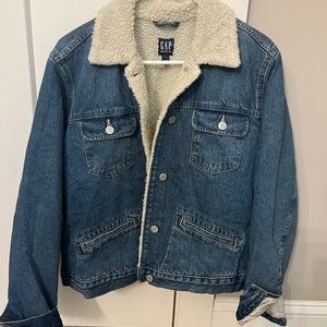 Gap Sherpa Lined Denim Jacket